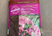 sac de terre de bruyère bio de 40litres