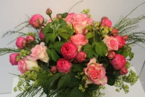 bouquet roses sauvages zoom