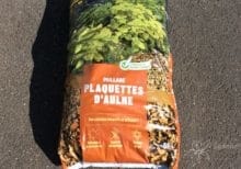 Copeaux d'aulne